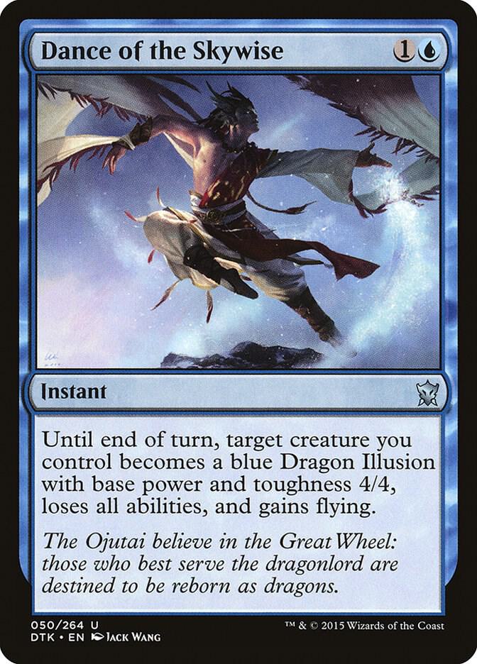 Dance of the Skywise 50 card from Dragons of Tarkir