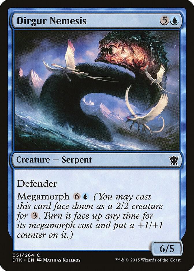 Dirgur Nemesis 51 card from Dragons of Tarkir