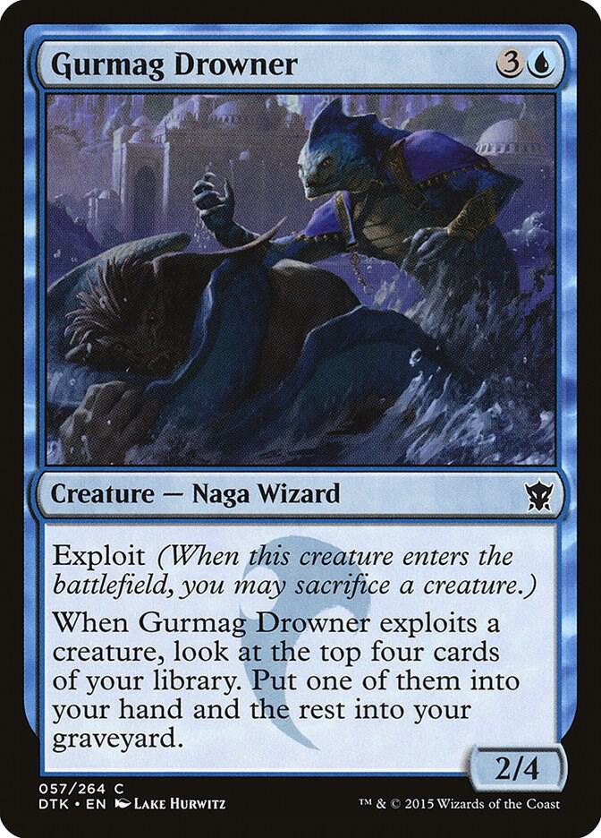 Gurmag Drowner 57 card from Dragons of Tarkir