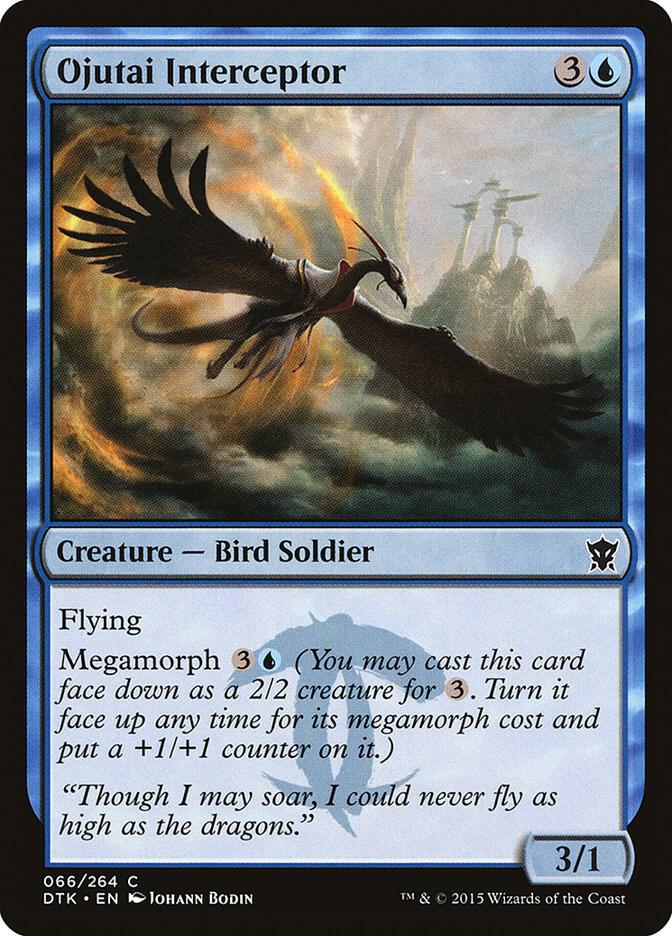 Ojutai Interceptor 66 card from Dragons of Tarkir