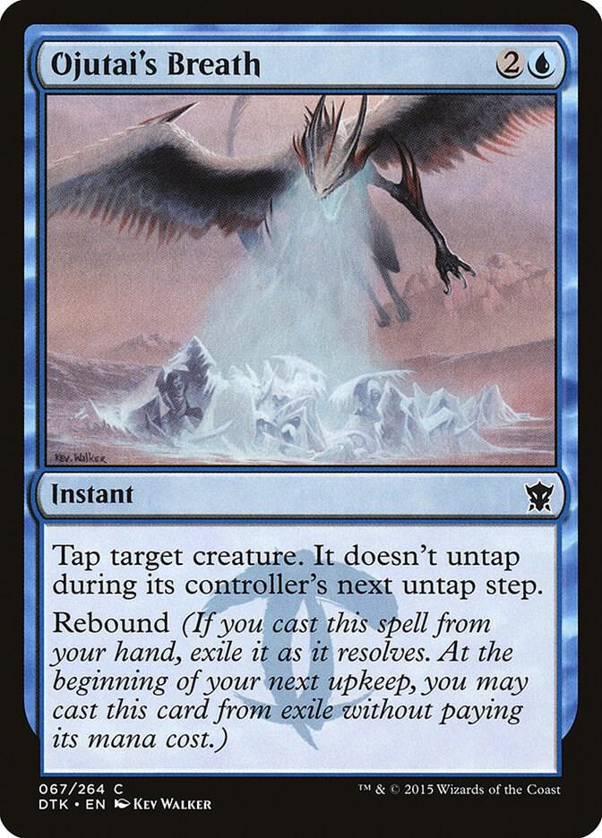 Ojutai's Breath 67 card from Dragons of Tarkir