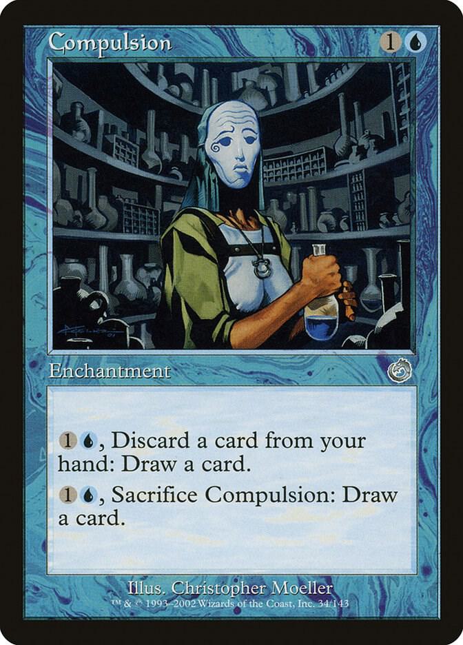 Compulsion 34 card from Torment