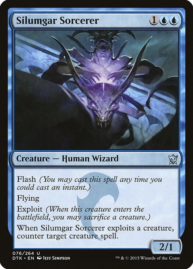 Silumgar Sorcerer 76 card from Dragons of Tarkir