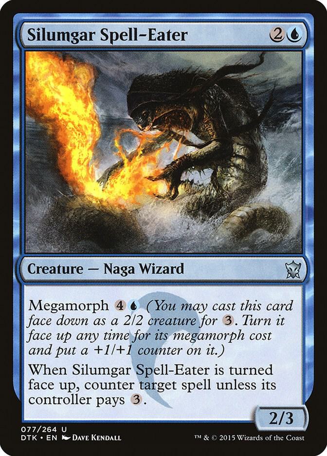 Silumgar Spell-Eater 77 card from Dragons of Tarkir