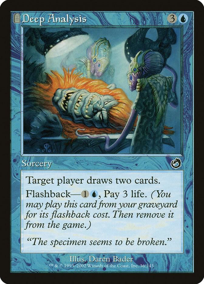Deep Analysis 36 card from Torment