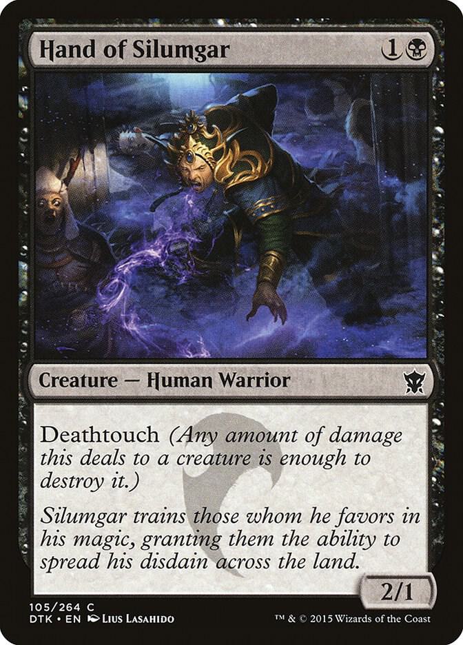 Hand of Silumgar 105 card from Dragons of Tarkir