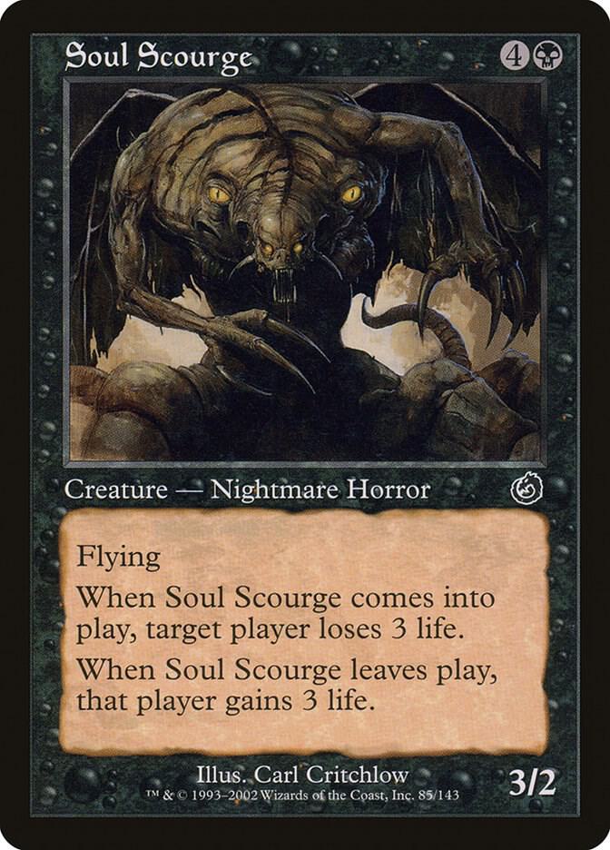 Soul Scourge 85 card from Torment