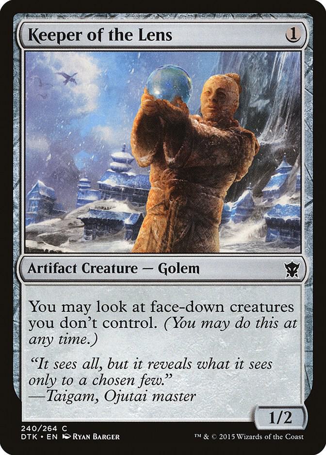 Keeper of the Lens 240 card from Dragons of Tarkir