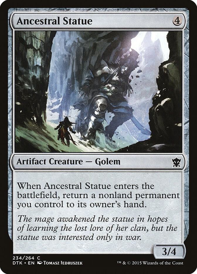 Ancestral Statue 234 card from Dragons of Tarkir