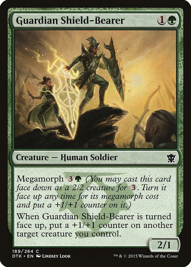 Guardian Shield-Bearer 189 card from Dragons of Tarkir