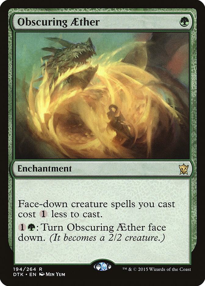 Obscuring Aether 194 card from Dragons of Tarkir