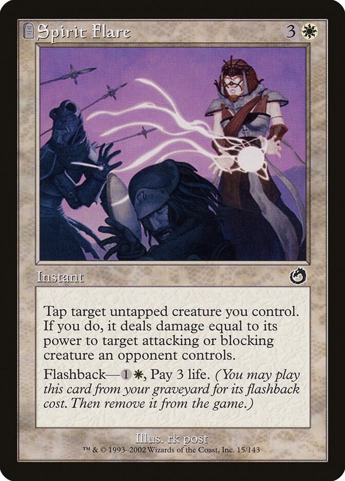 Spirit Flare 15 card from Torment