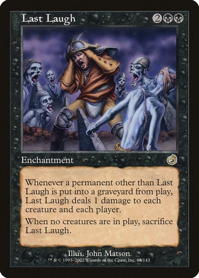 Last Laugh 68 card from Torment