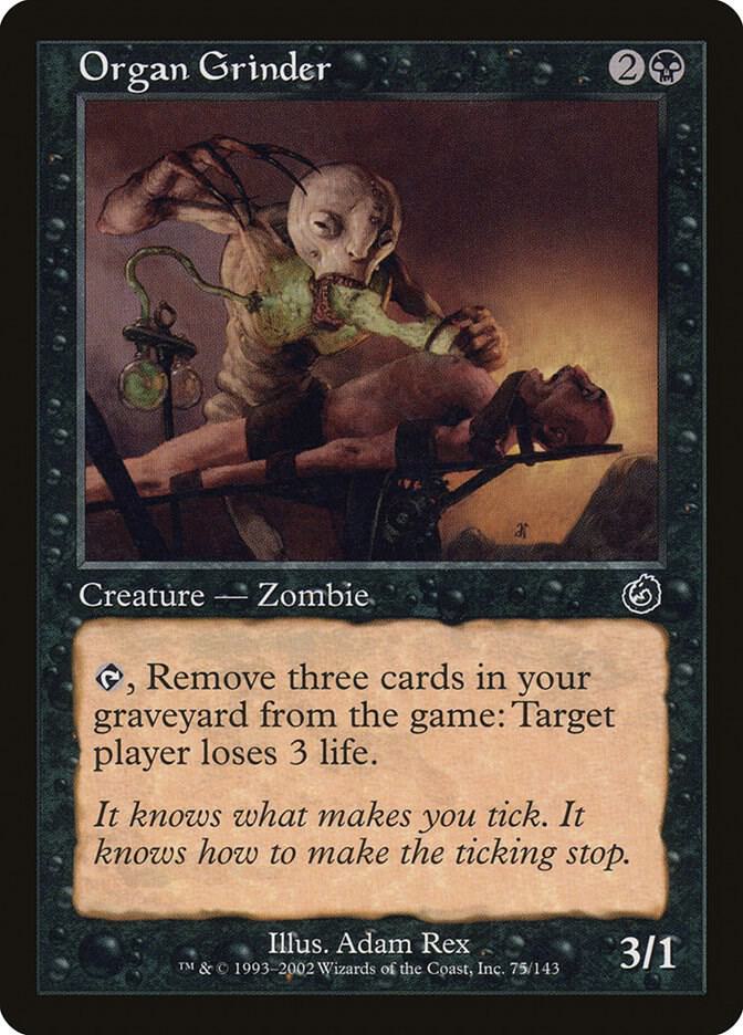 Organ Grinder 75 card from Torment