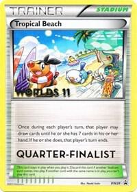 Tropical Beach (Worlds 11) [Quarter-Finalist] BW28 card from Black and White Promos