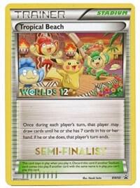 Tropical Beach (Worlds 12) [Semi-Finalist] BW50 card from Black and White Promos