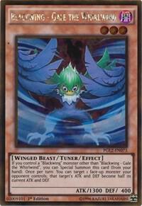Blackwing - Gale the Whirlwind PGL2-EN073 card from Premium Gold: Return of the Bling