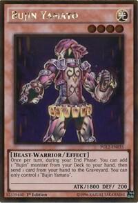 Bujin Yamato PGL2-EN035 card from Premium Gold: Return of the Bling