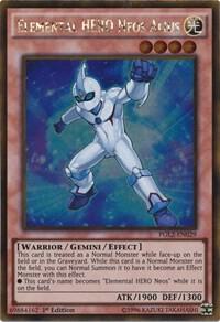 Elemental HERO Neos Alius PGL2-EN029 card from Premium Gold: Return of the Bling