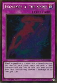 Exchange of the Spirit PGL2-EN066 card from Premium Gold: Return of the Bling