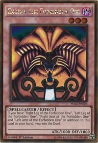 Exodia the Forbidden One PGL2-EN026 card from Premium Gold: Return of the Bling