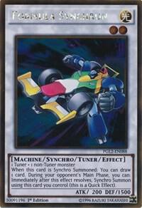 Formula Synchron PGL2-EN088 card from Premium Gold: Return of the Bling
