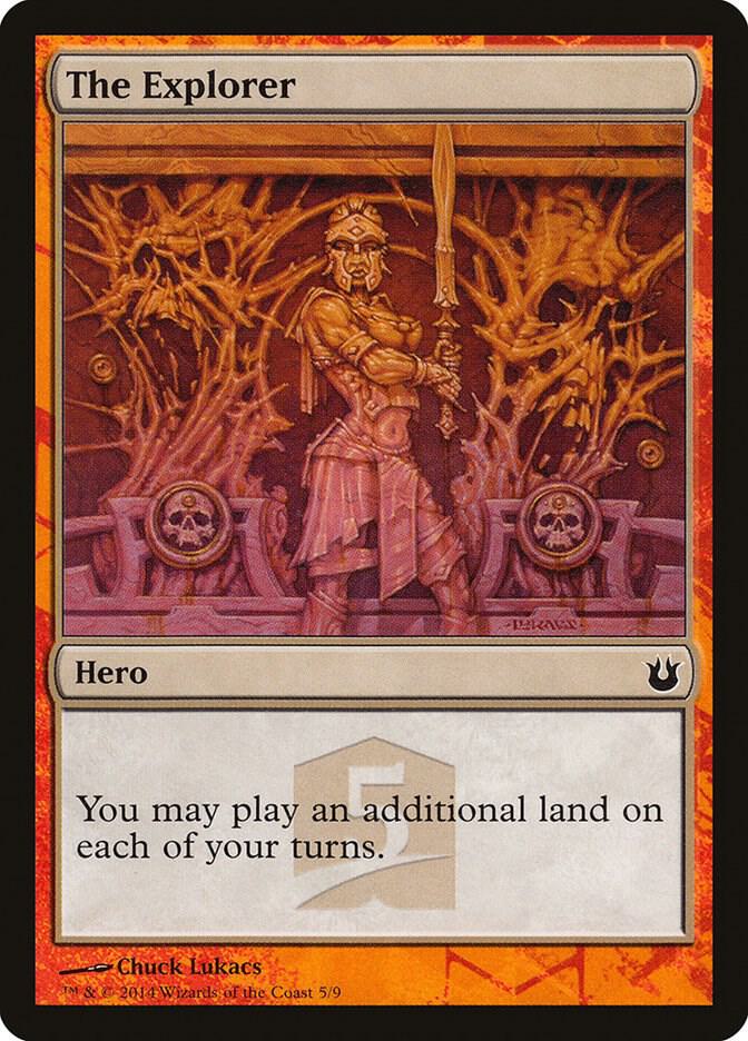 The Explorer 5 card from Hero's Path Promos