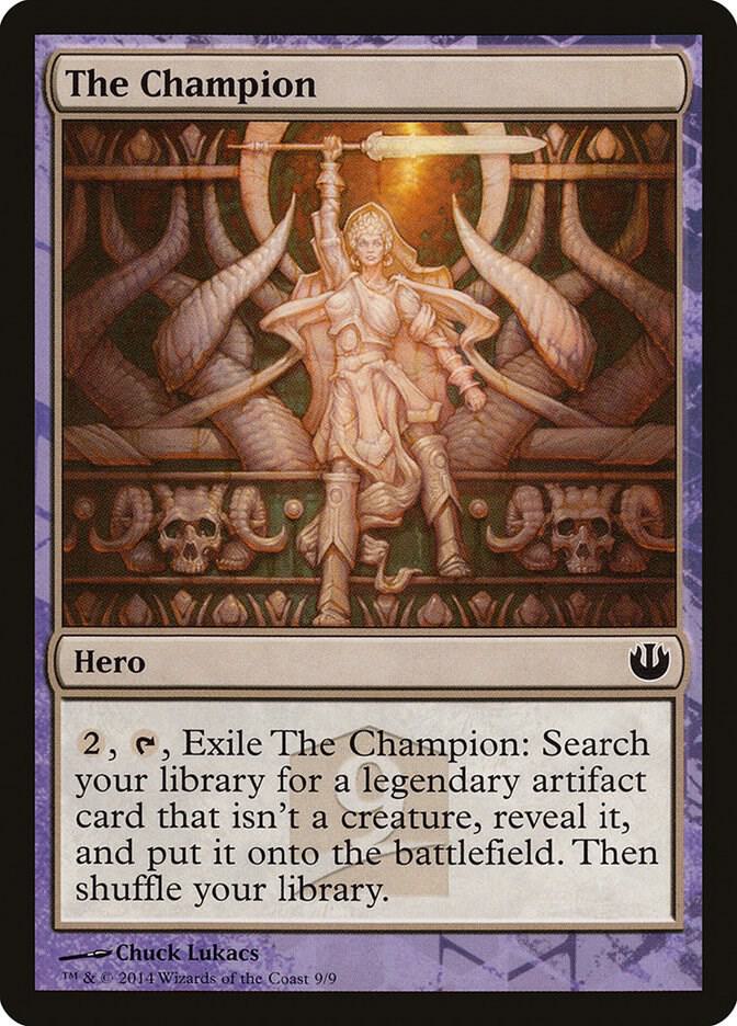 The Champion 9 card from Hero's Path Promos