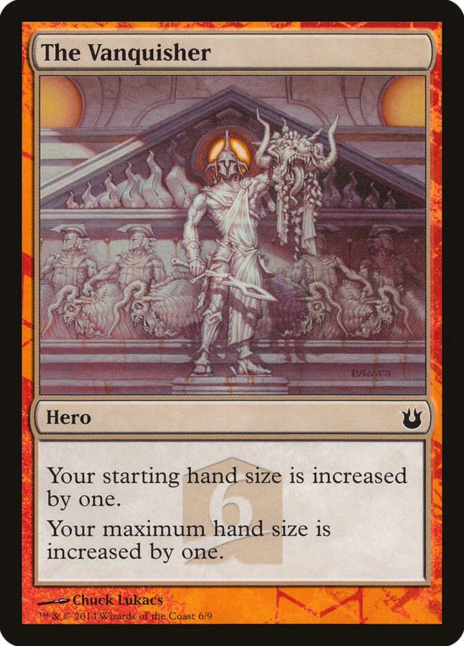 The Vanquisher 6 card from Hero's Path Promos