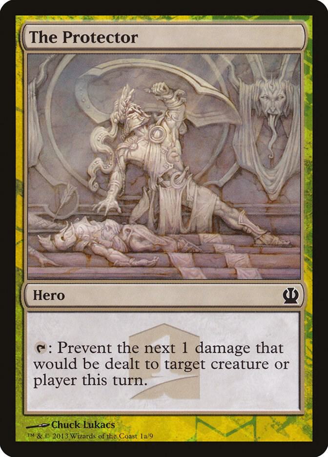 The Protector 1a card from Hero's Path Promos