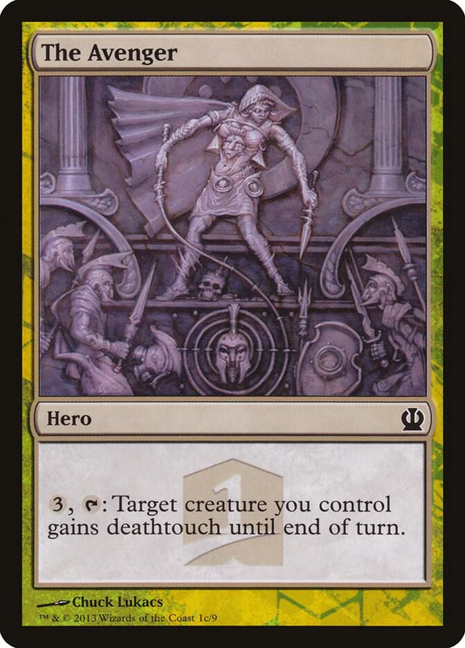 The Avenger 1c card from Hero's Path Promos