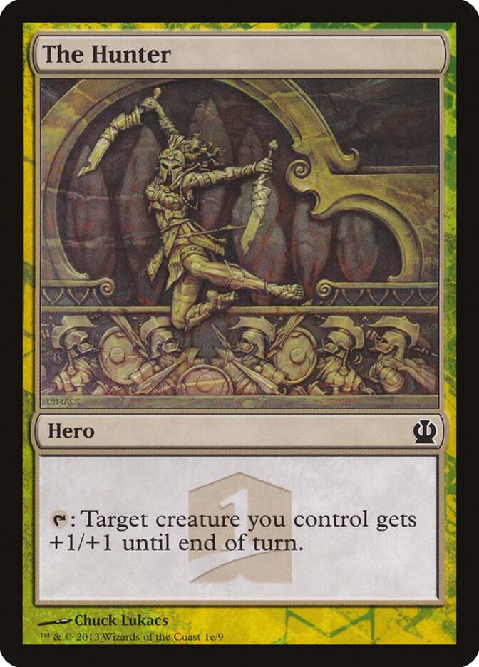 The Hunter 1e card from Hero's Path Promos