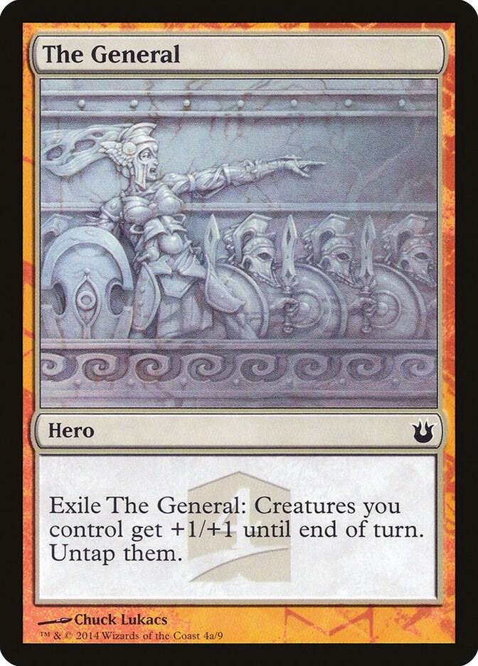 The General 4a card from Hero's Path Promos