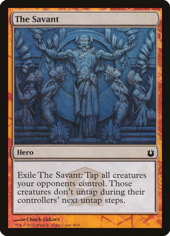 The Savant 4b card from Hero's Path Promos