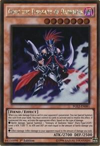 Gorz the Emissary of Darkness PGL2-EN081 card from Premium Gold: Return of the Bling