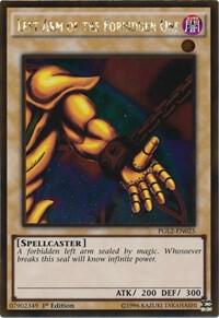 Left Arm of the Forbidden One PGL2-EN025 card from Premium Gold: Return of the Bling
