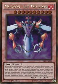 Metaion, the Timelord PGL2-EN034 card from Premium Gold: Return of the Bling