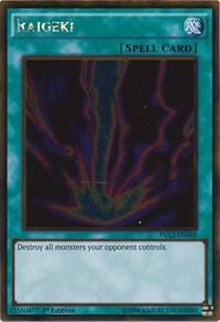 Raigeki PGL2-EN048 card from Premium Gold: Return of the Bling