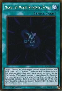 Rank-Up-Magic Numeron Force PGL2-EN059 card from Premium Gold: Return of the Bling