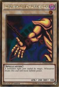 Right Arm of the Forbidden One PGL2-EN024 card from Premium Gold: Return of the Bling