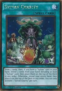 Sylvan Charity PGL2-EN061 card from Premium Gold: Return of the Bling