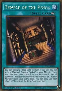 Temple of the Kings PGL2-EN056 card from Premium Gold: Return of the Bling