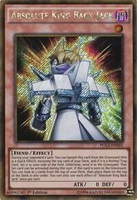 Absolute King Back Jack PGL2-EN002 card from Premium Gold: Return of the Bling