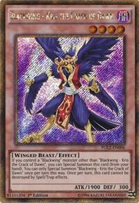 Blackwing - Kris the Crack of Dawn PGL2-EN006 card from Premium Gold: Return of the Bling