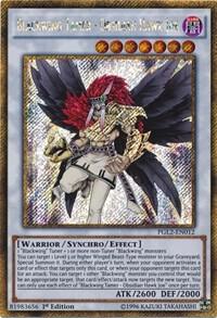 Blackwing Tamer - Obsidian Hawk Joe PGL2-EN012 card from Premium Gold: Return of the Bling