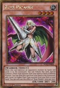 Rose Paladin PGL2-EN004 card from Premium Gold: Return of the Bling