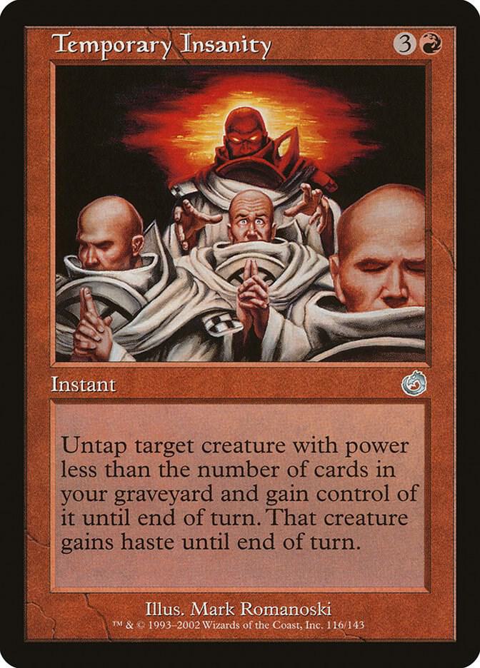 Temporary Insanity 116 card from Torment