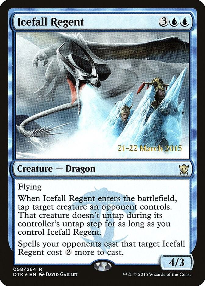 Icefall Regent 58 card from Prerelease Cards