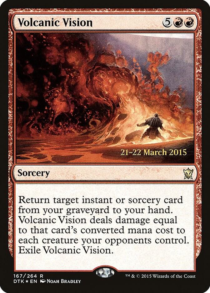 Volcanic Vision 167 card from Prerelease Cards
