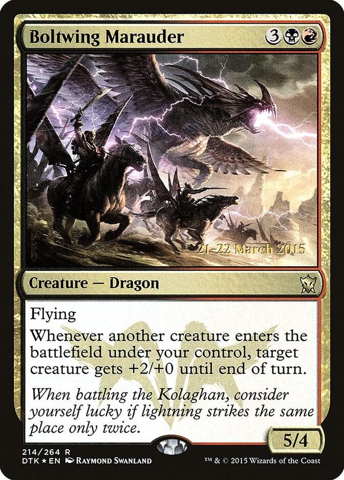 Boltwing Marauder 214 card from Prerelease Cards